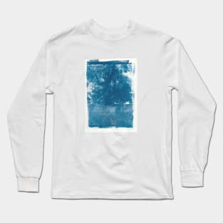 Tree Cyanotype Long Sleeve T-Shirt